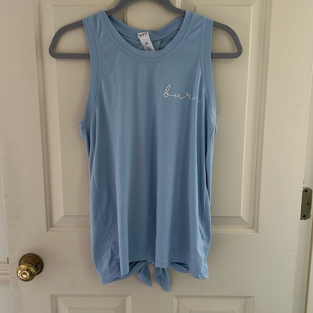 Burn boot camp tie back tank